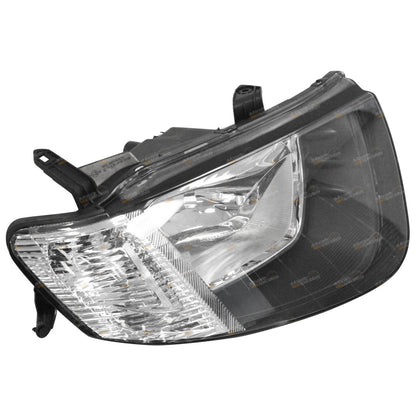 Headlights Pair with Clear Flasher for Mitsubishi Triton ML GL GLX Ute (2006–2009)