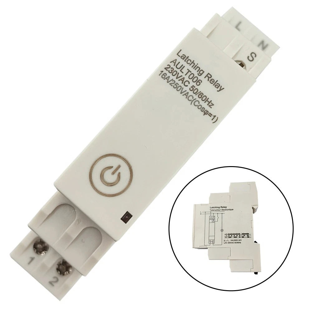 Delay Relay AUL006 220VAC 1-10s Adjustable Pulse Timer for Industrial Use
