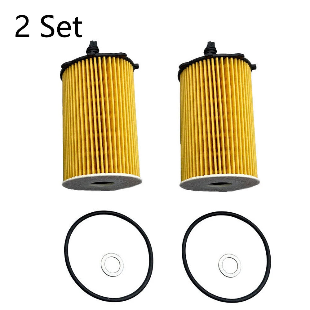 2X Oil Filter 26320-3CAA0 for Hyundai Azera, Kia Cadenza, Sedona, Sorento (2011–2019)
