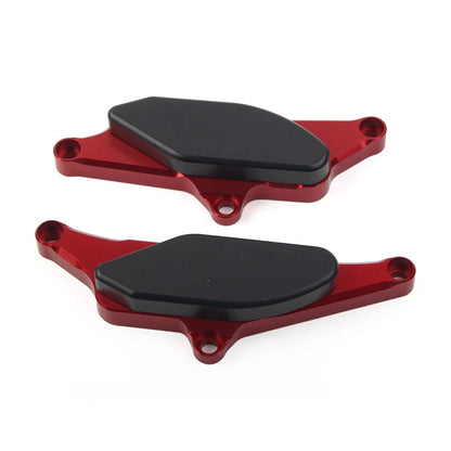 Engine Slider Frame Crash Protector Pad Guard Red for Yamaha Vmax 1700 (2009–2018)