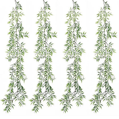 Artificial Leaf Vine for Home Wall Decor (Realistic Design)