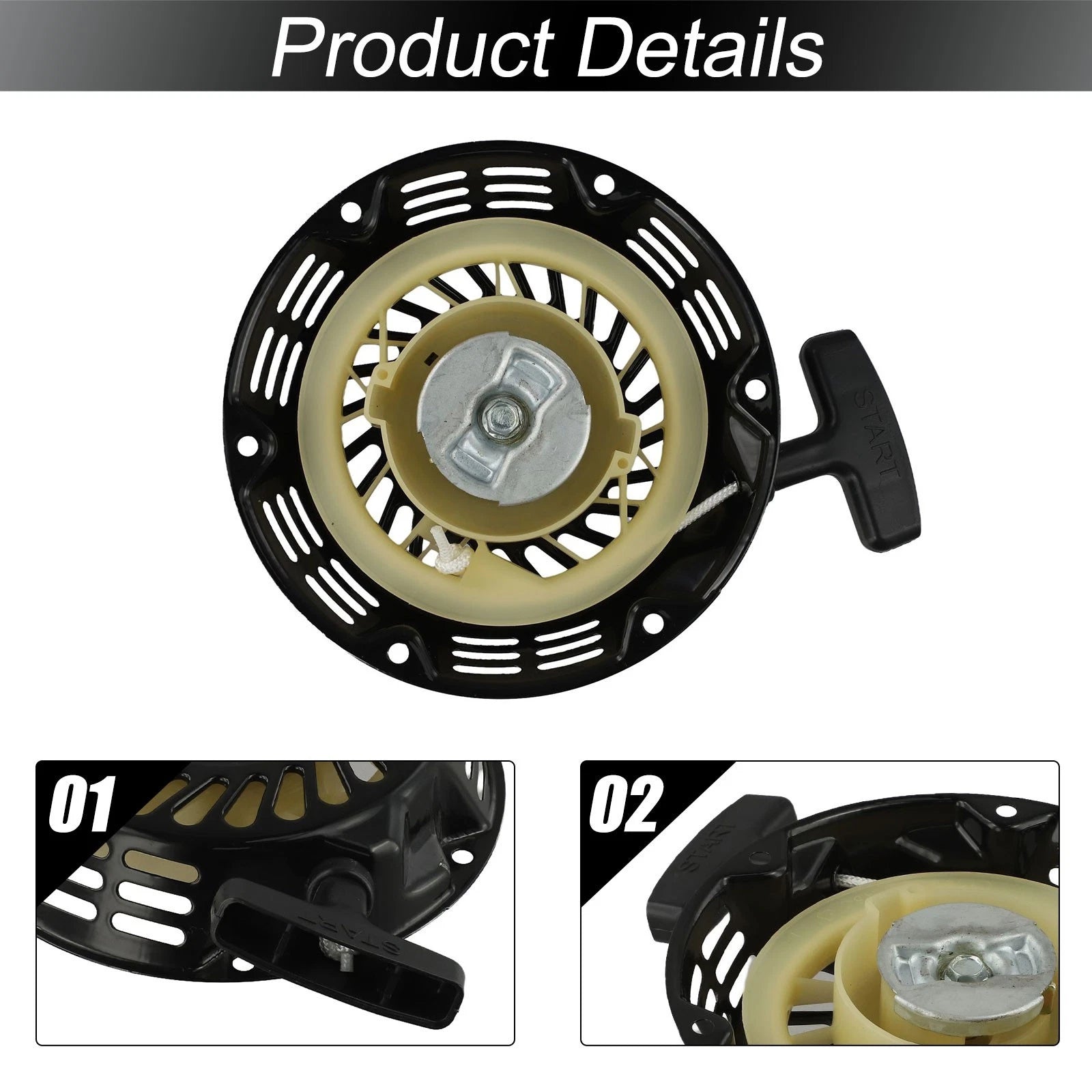 Recoil Starter for GX160 Engines (Compatible)