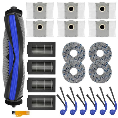 Spare Kit with Main Brush, Side Brush, Mop Cloth, Filter, Dust Bag for DEEBOT T30C