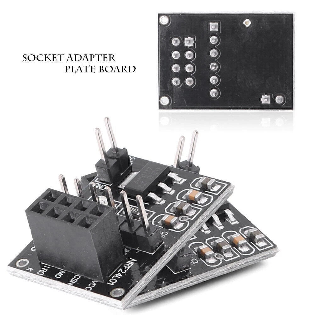 Socket Adapters Plate Boards for NRF24L0+ Wireless Transceive Modules