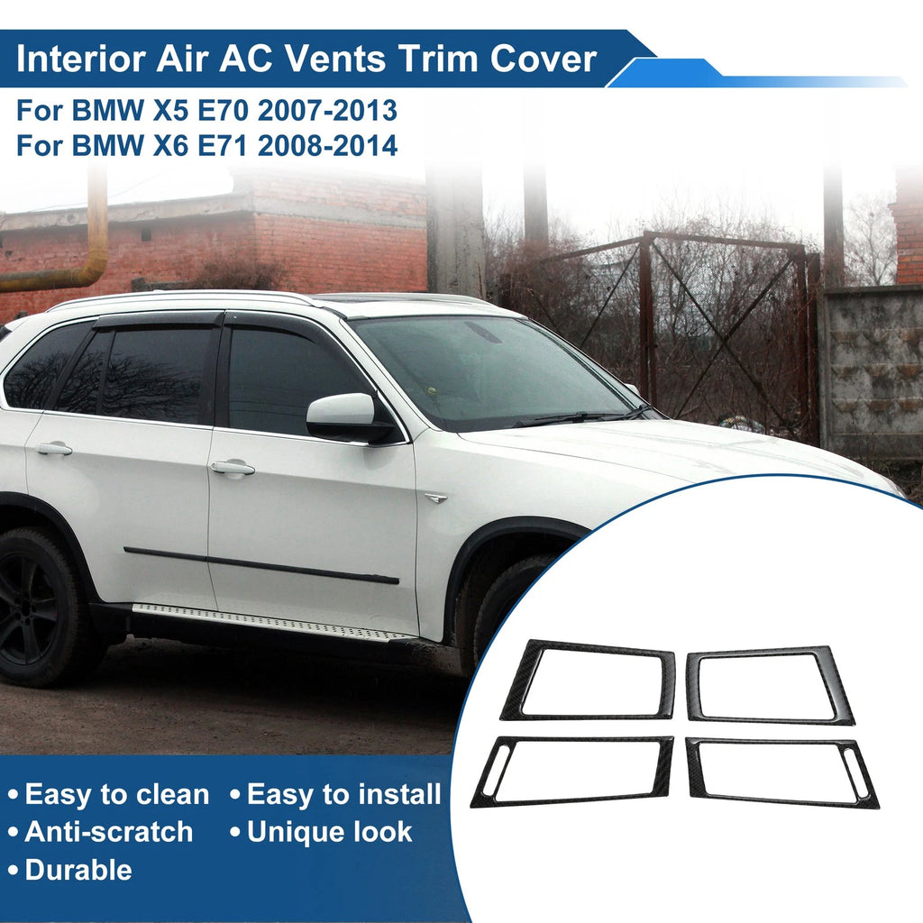 Air Condition Outlet Vent Trim Cover Frame for BMW X5 E70 (2007–2013)