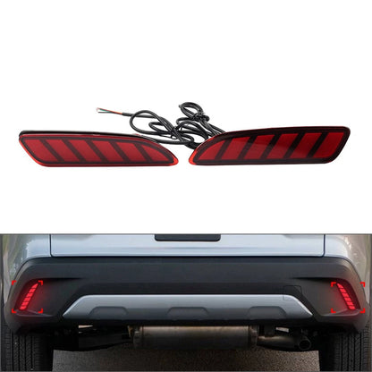 Pair Rear Bumper Brake Tail Light for Toyota Corolla Cross (2020–2022)