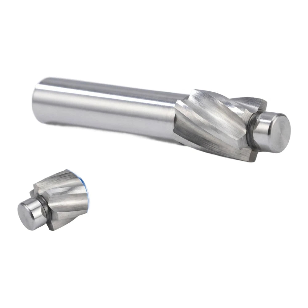 Countersink End Mill for Metal Fabrication (HSS AL, Flat Bottom)