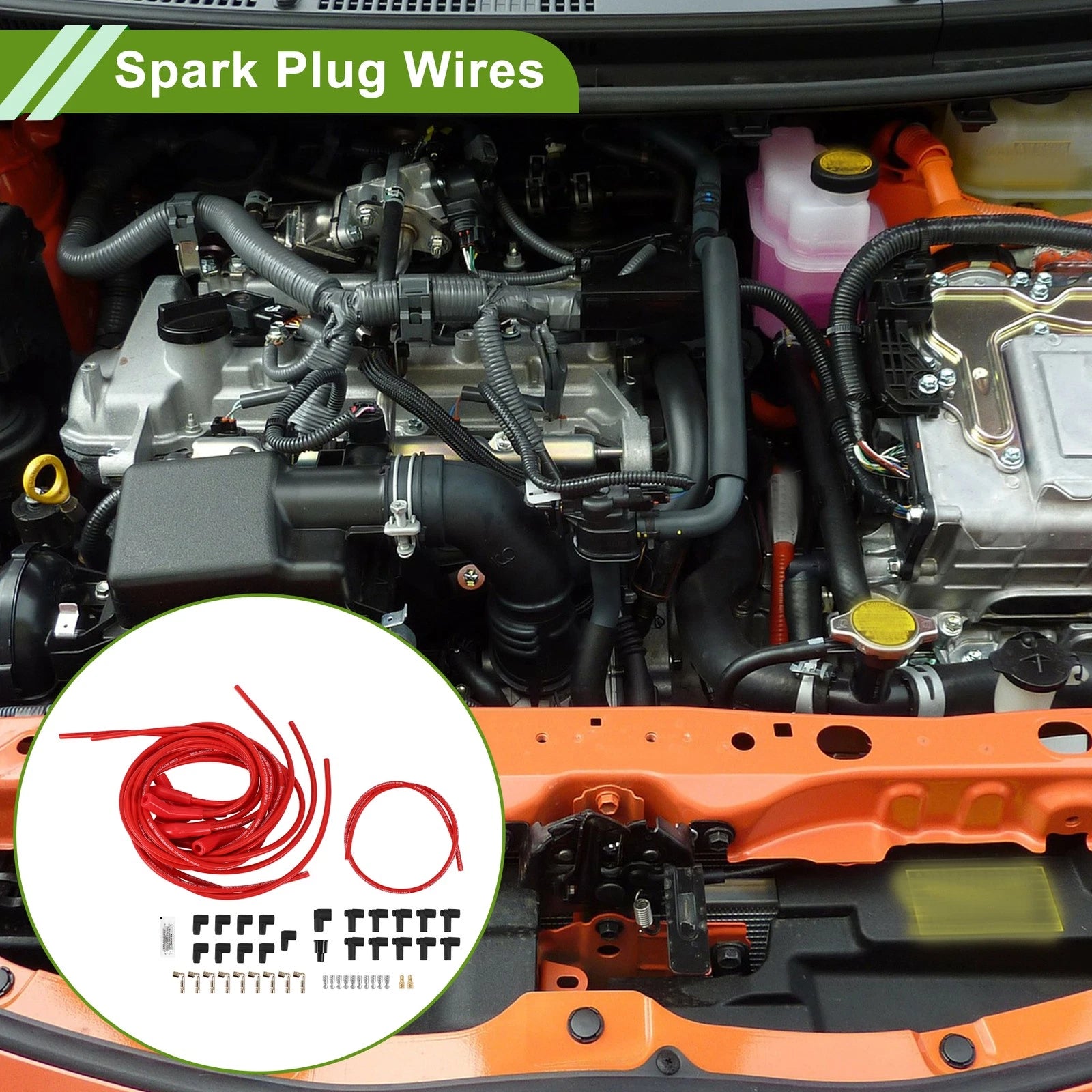 Spark Plug Wires Replacement for Chevy Big Block HEI 396 427 454 502