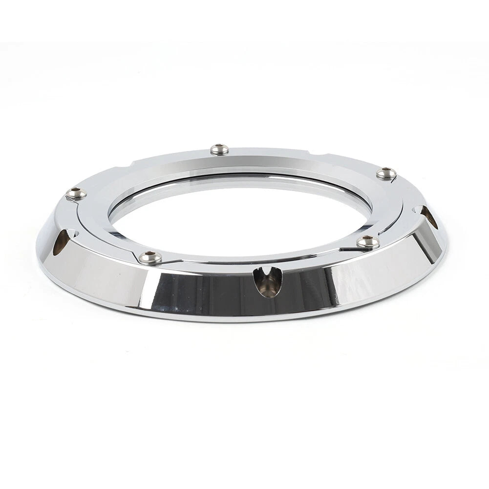 Clear Engine Derby Cover for Harley Street Glide FLHX Road King FLHR (2016–2022)