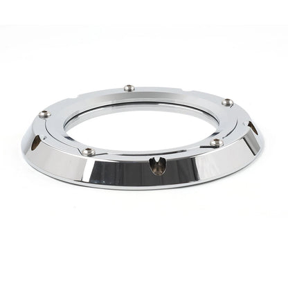 Clear Engine Derby Cover for Harley Street Glide FLHX Road King FLHR (2016–2022)