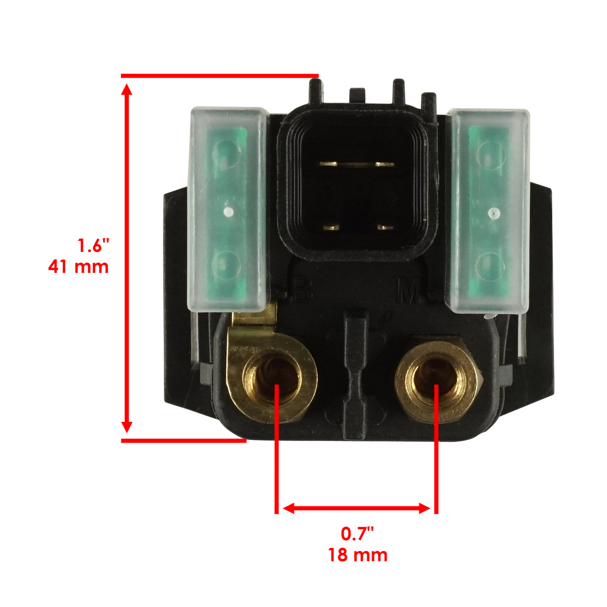 Starter Relay Solenoid Replacement for Suzuki VL1500 Intruder 1998–2004