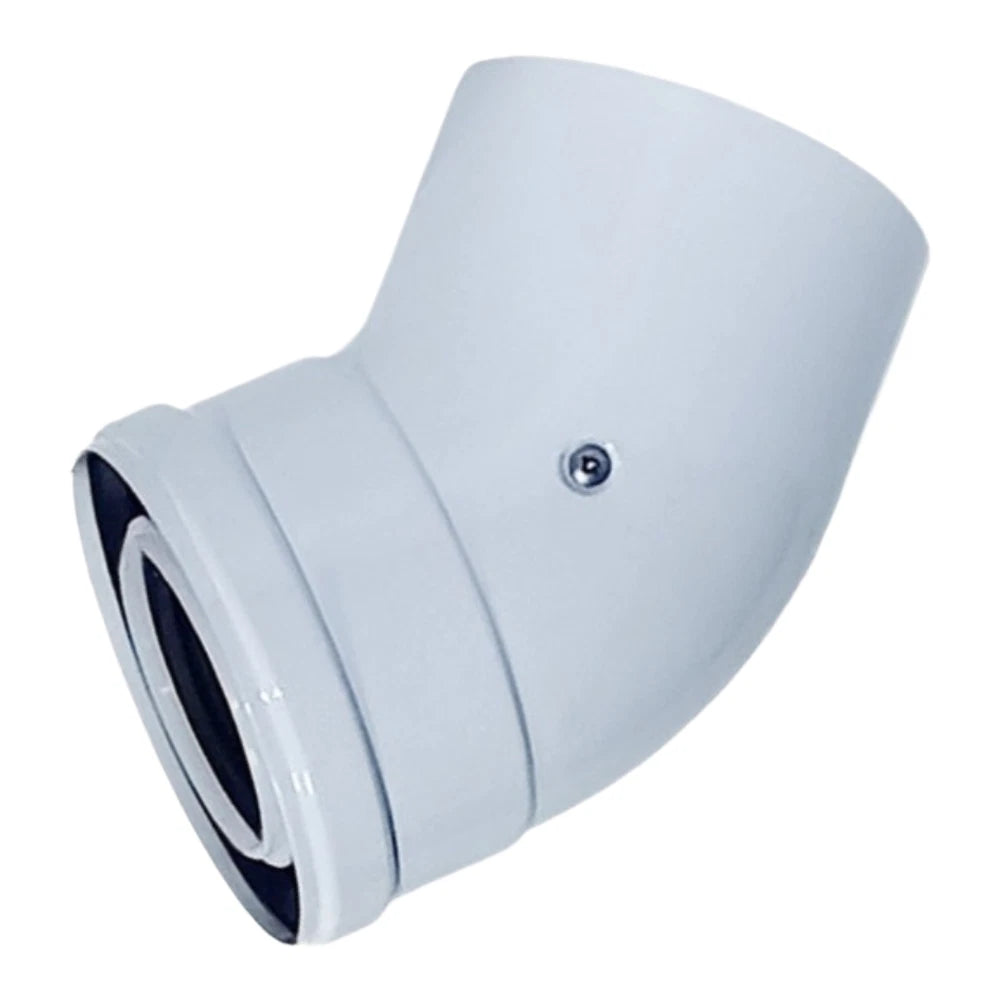 45 Degree PP Plastic Stove Pipe Elbow for Multi Purpose Vent Installation