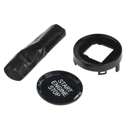 Black Crystal Start Stop Button with Night Light for BMW E90 E91 E92 E93