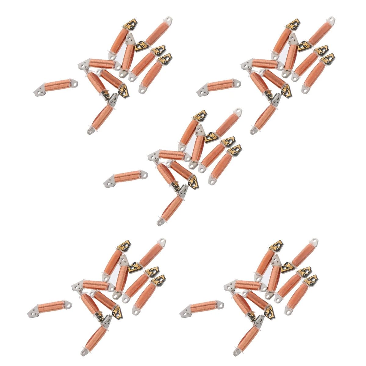 50 Pack Coil Replacement for Miyota 2035 Quartz Watch Movement