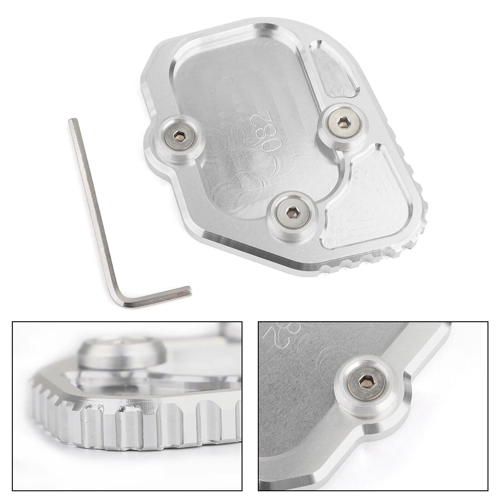 Kickstand Sidestand Enlarged Plate Pad for BMW C400X C400GT (2019–2021)