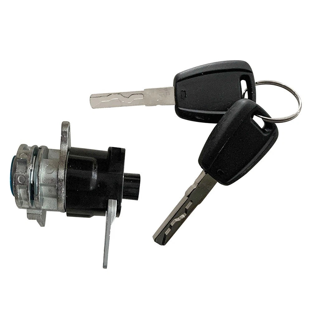 Door Lock Cylinder with 2 Keys for Fiat Vehicles