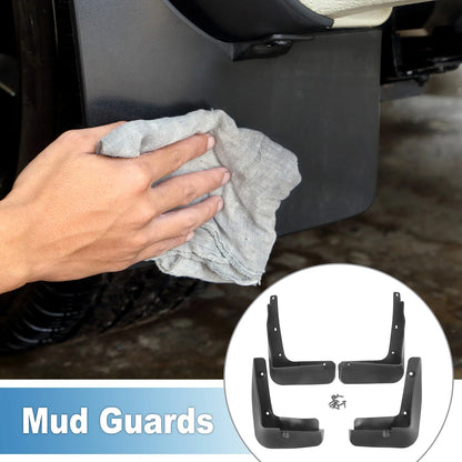 Front Rear Side Mud Flap Splash Guard for Hyundai Sonata Sedan (2015–2016)