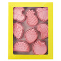 Set of 8 Fruit Shaped Cookie Cutters for DIY Baking Tool