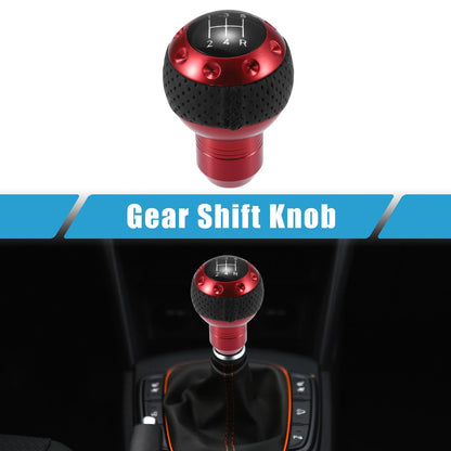 5 Speed Gear Shift Knob for Universal Manual Transmission (7.7cm, Red)