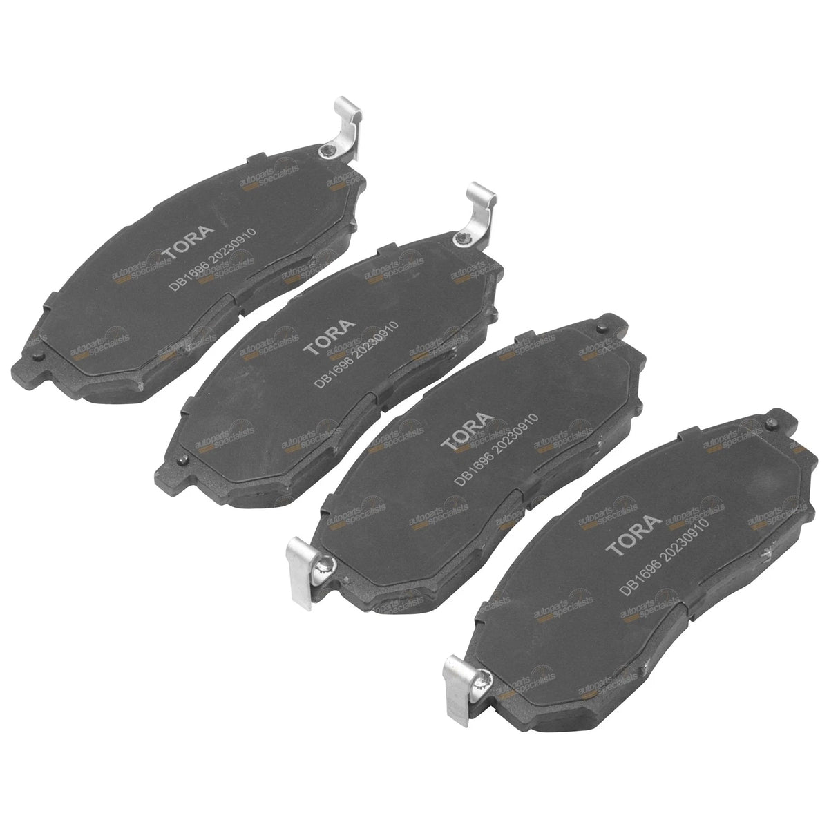 Set of 4 Front Disc Brake Pads for Nissan Pathfinder R51 (2011–2013)