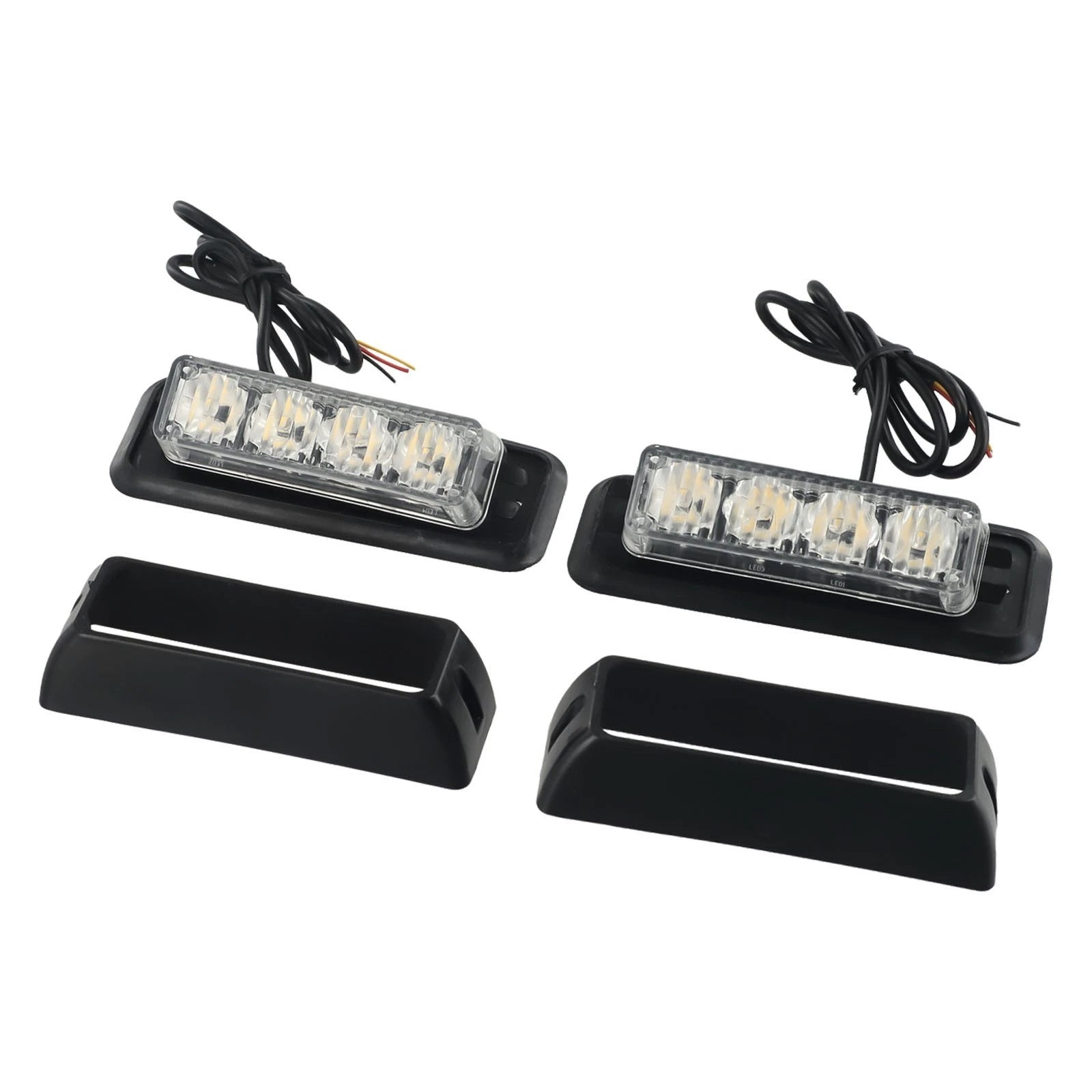 LED Strobe Flash Light for DC 12V Vehicles (Universal)