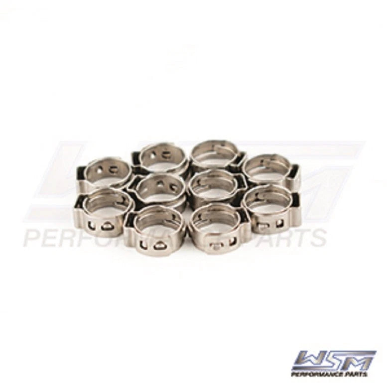 10 Pack Oetiker Clamp 010.3mm - 012.8mm (0.406-0.504") - 13-162-31