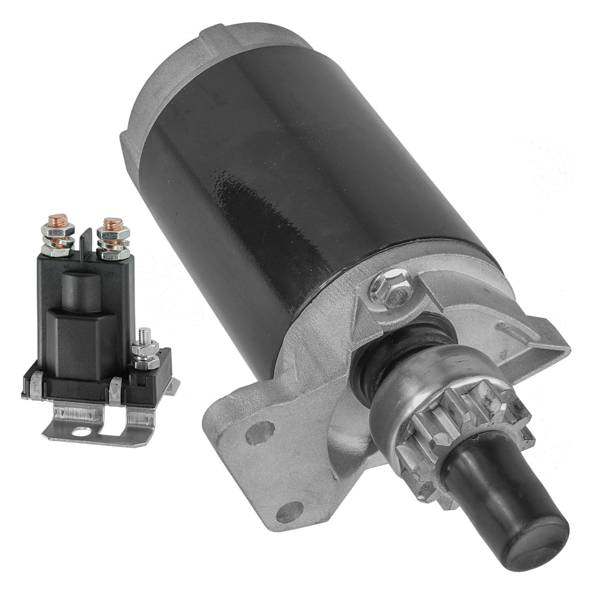 Starter and Solenoid Replacement for John Deere F910 420 318 (2010–2010)