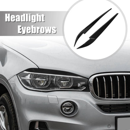 Headlight Eyelid Cover Styling Pair for BMW X5 X6 (2007–2019)