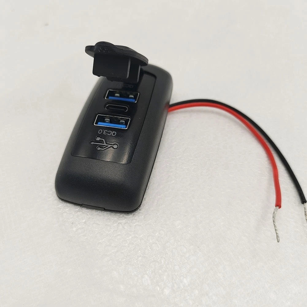 USB Fast Charging Adapter for Car Bus RV Boat ATV (12V 24V)