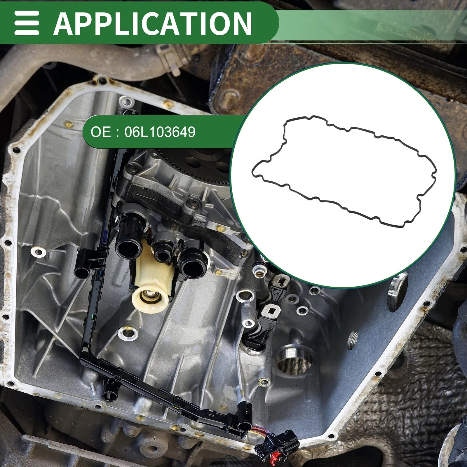 Car Oil Pan Gasket Replacement for Audi A6 (2015–2018)