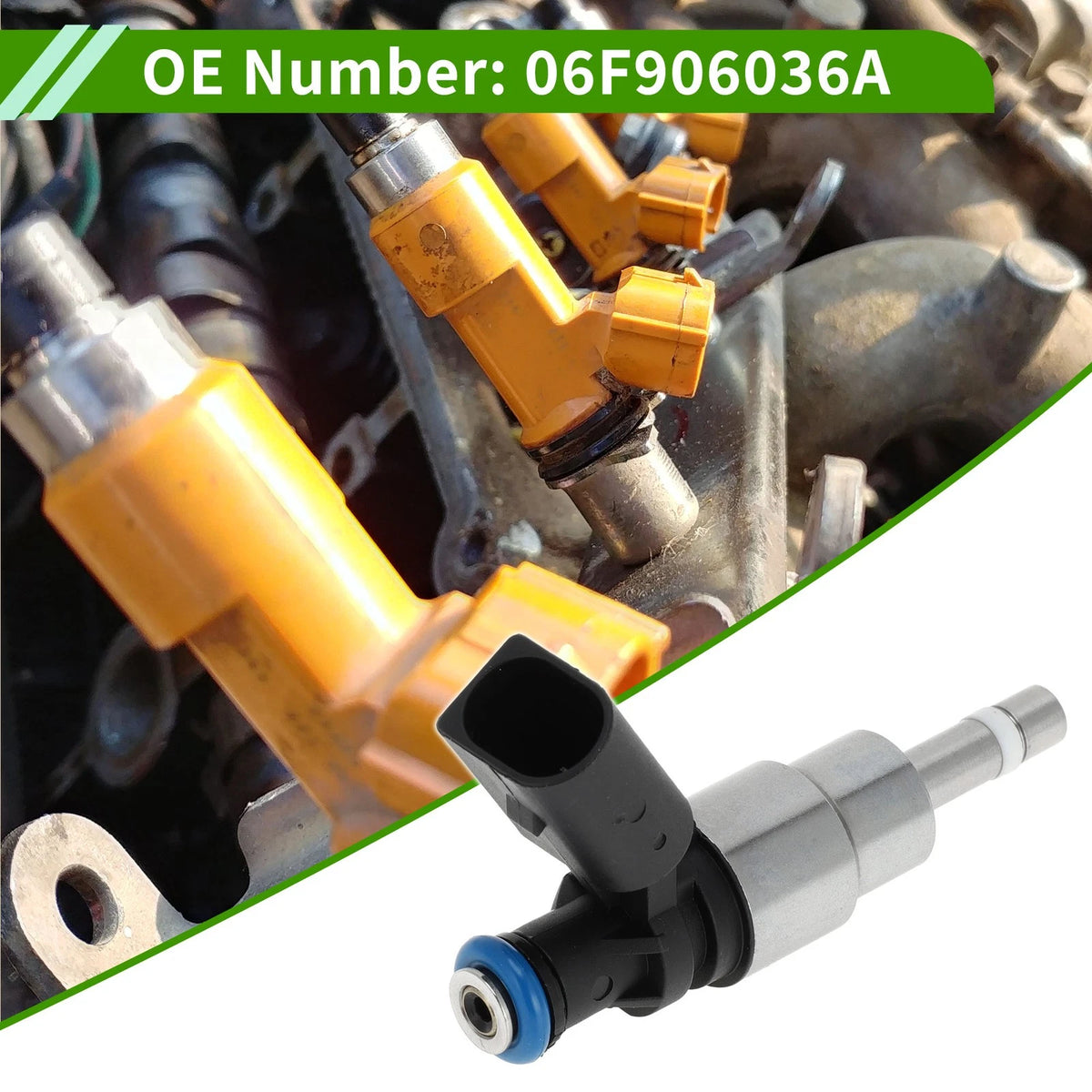 Fuel Injector No. 06F906036A for Audi A4, TT (2005–2009)