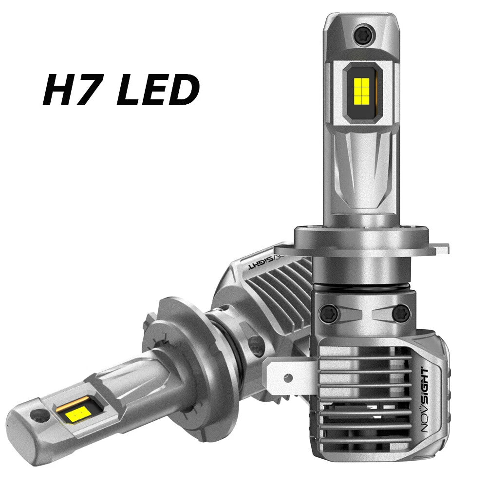2X H7 LED Headlight Bulbs for