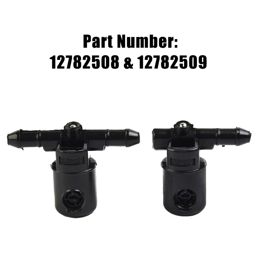 2X Plastic Front Windscreen Wiper Washer Jet Nozzle for