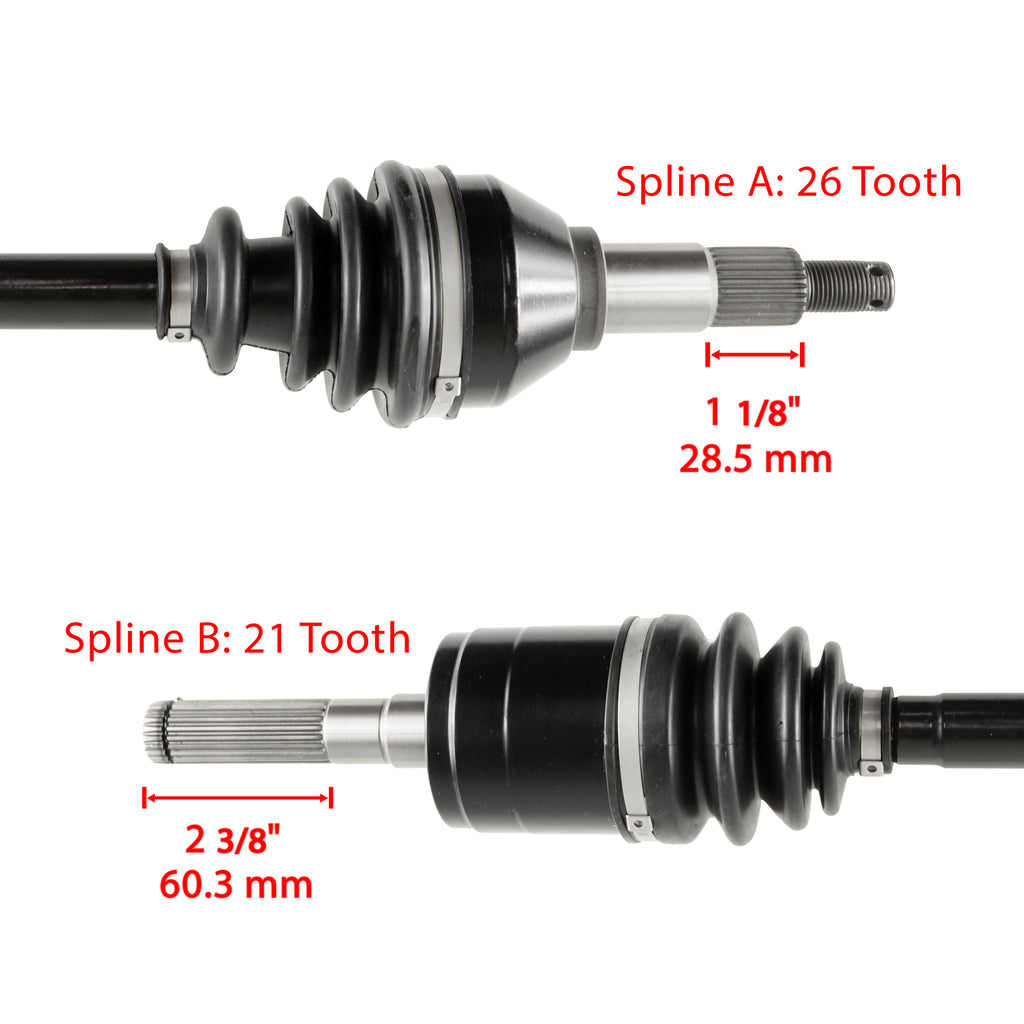 Front Left Right CV Joint Axle Replacement for Can Am Outlander 1000 2013-2018