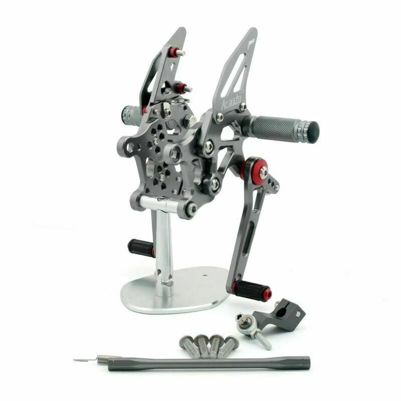 Aluminum Rearsets Footpegs for Aprilia RSV4 1000 (2009–2012) Titan Color