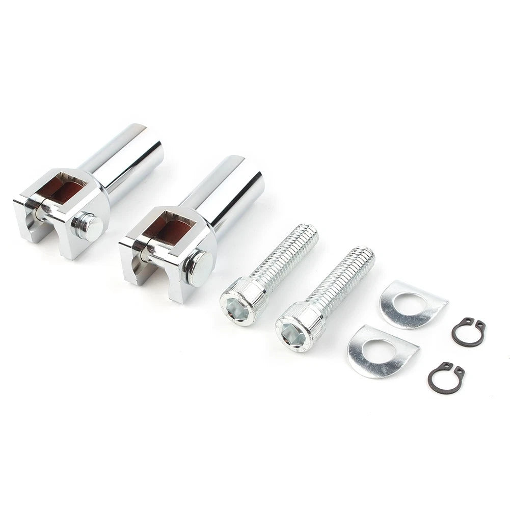 Rear Footrest Pegs Support Mount Bracket Kit for Harley (2000–2018)