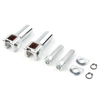 Rear Footrest Pegs Support Mount Bracket Kit for Harley (2000–2018)