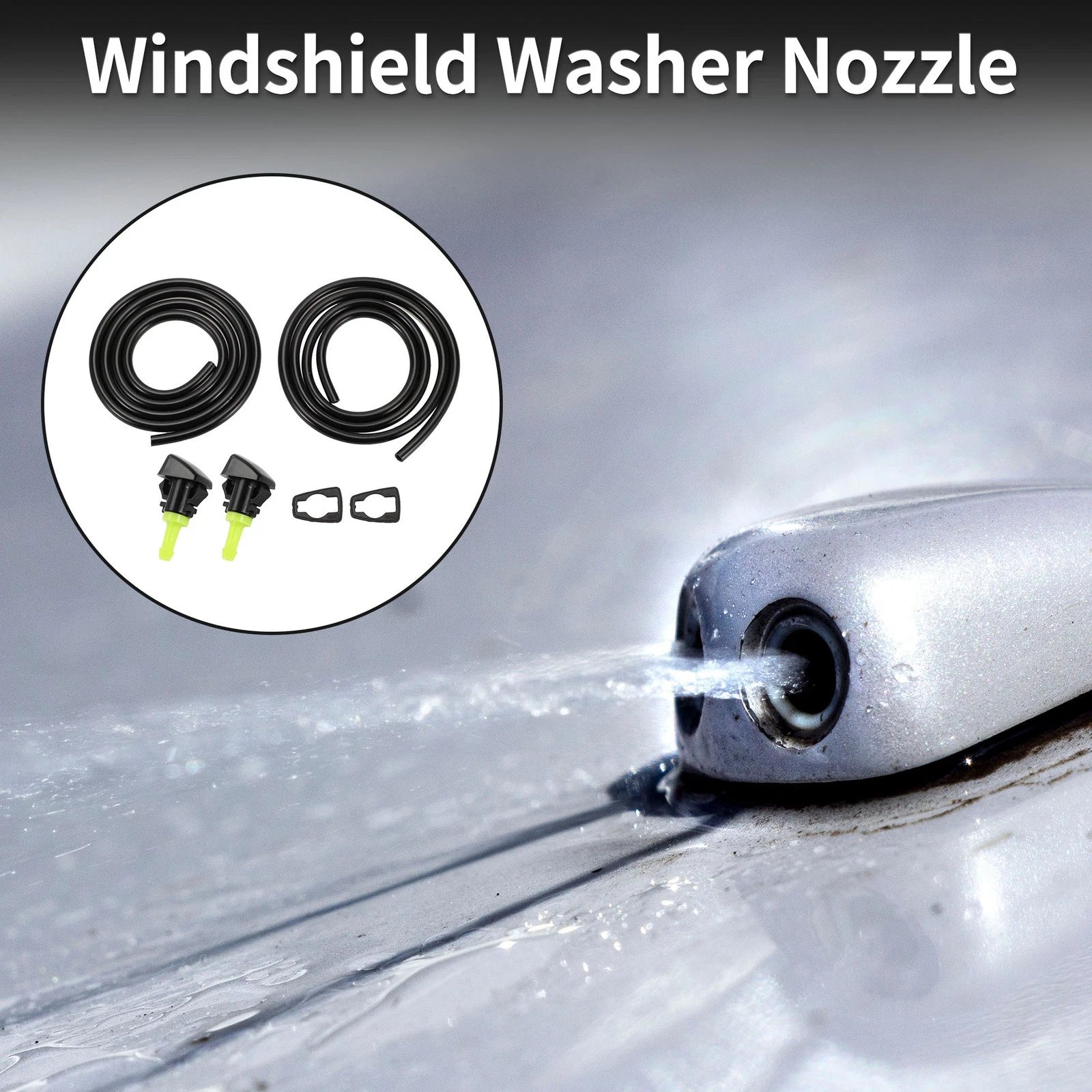 Windshield Washer Nozzle with Gasket for Ford Ranger (2011–2018)
