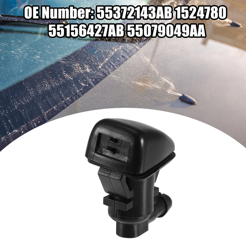 Windshield Washer Nozzles Wiper Spray Kit for Jeep Grand Cherokee (2005–2016)