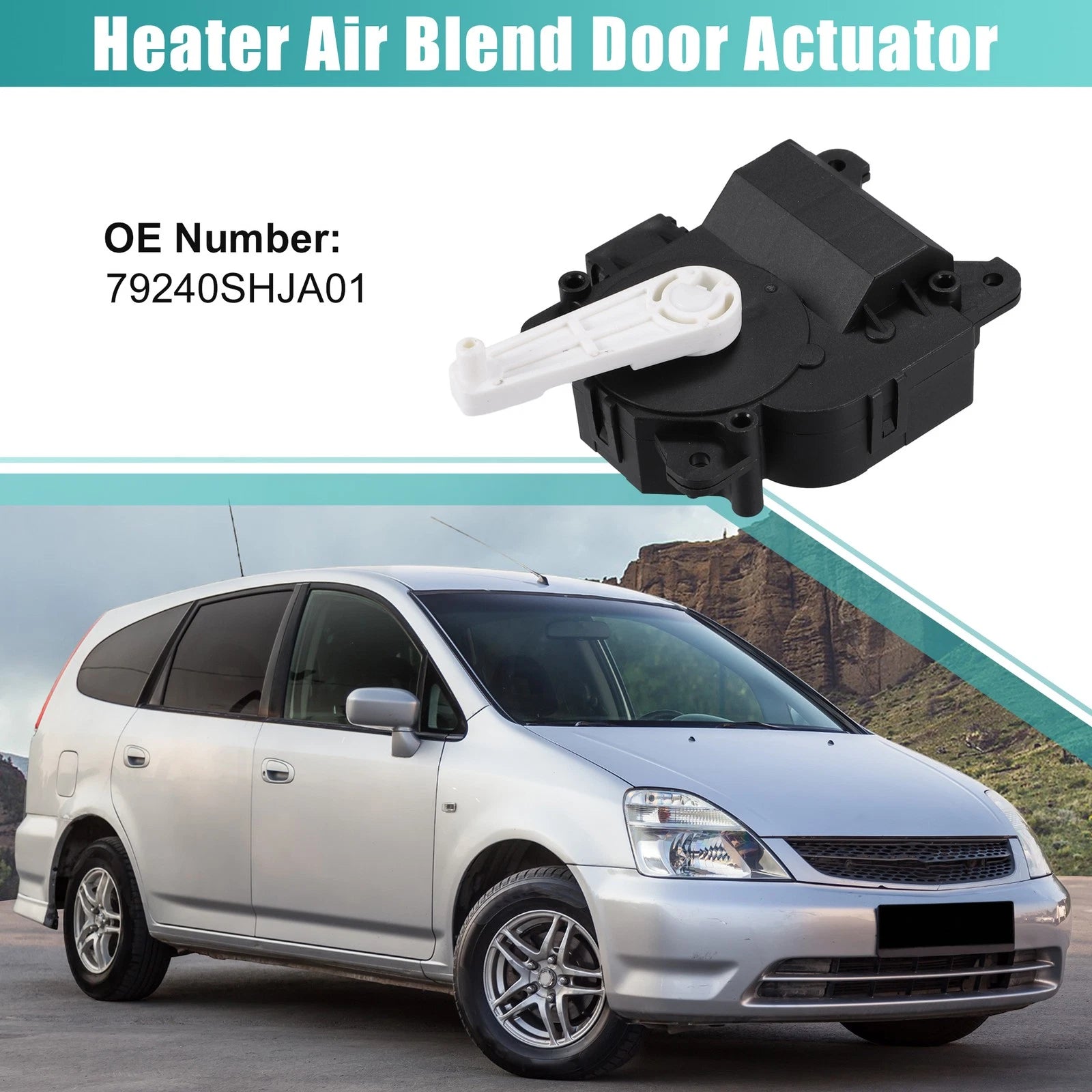 A/C Heater Blend Door Actuator Replacement for Honda Odyssey (2005–2010)