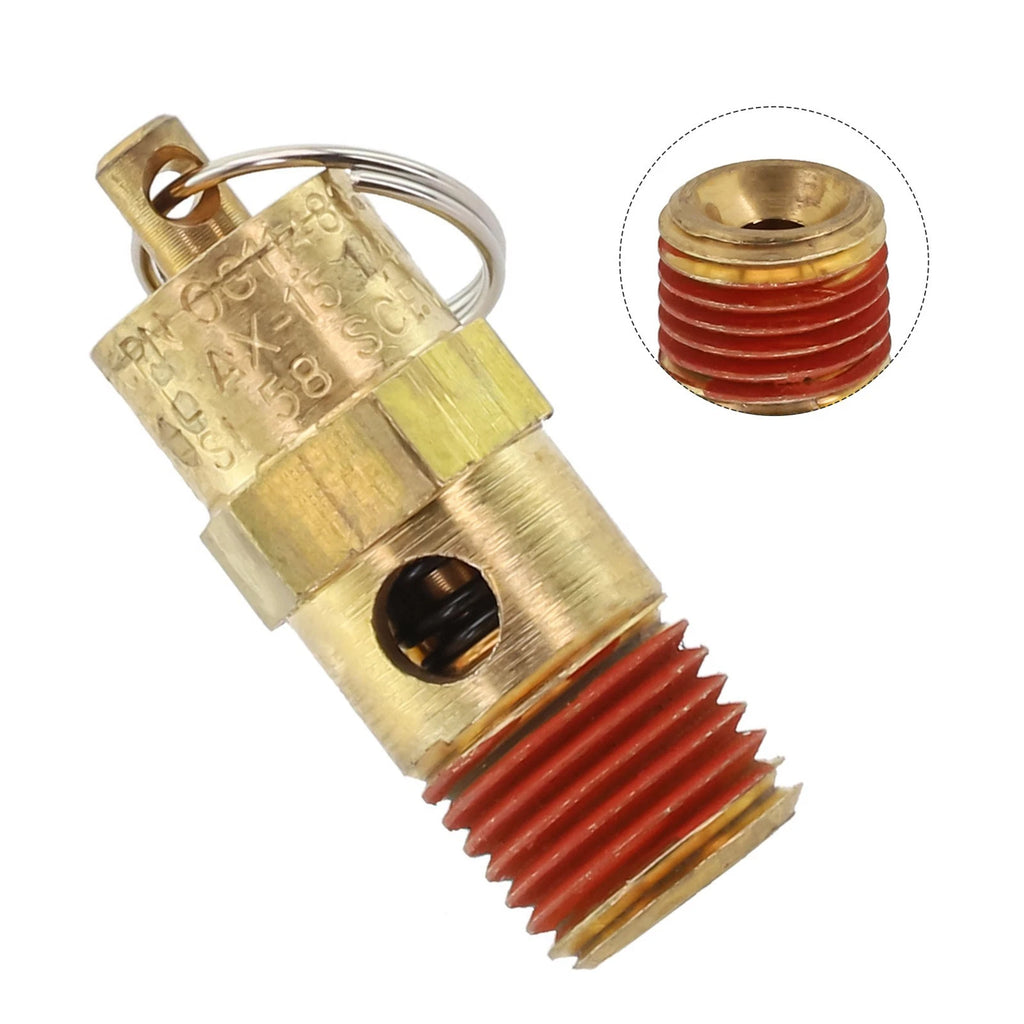 Brass Pressure Regulating Safety Valve for Air Compressors (Compatible)
