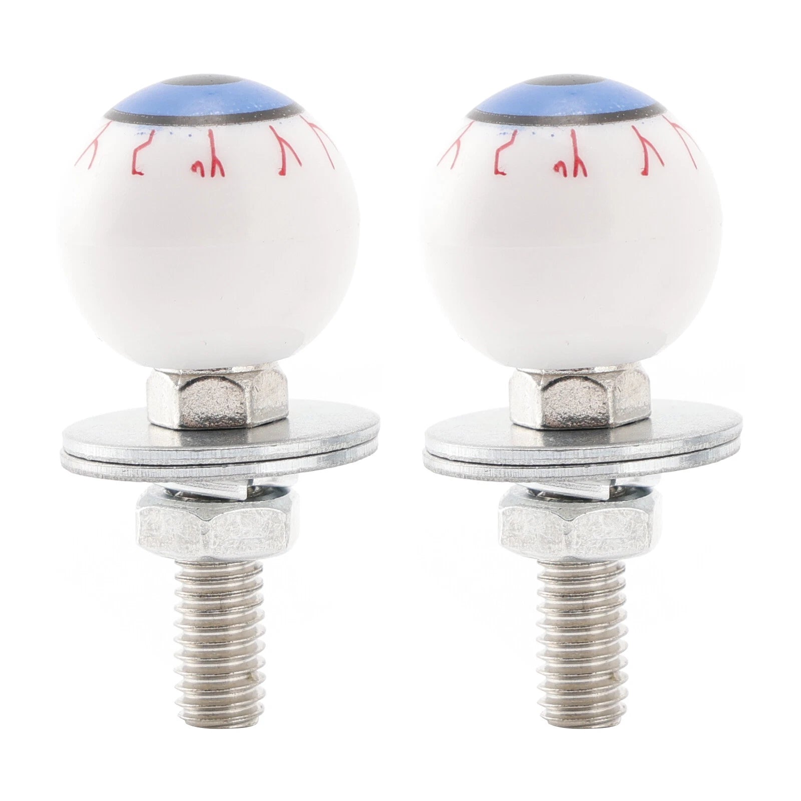 2X License Plate Bolt Screws for Motorcycle Chopper Trike (Custom)