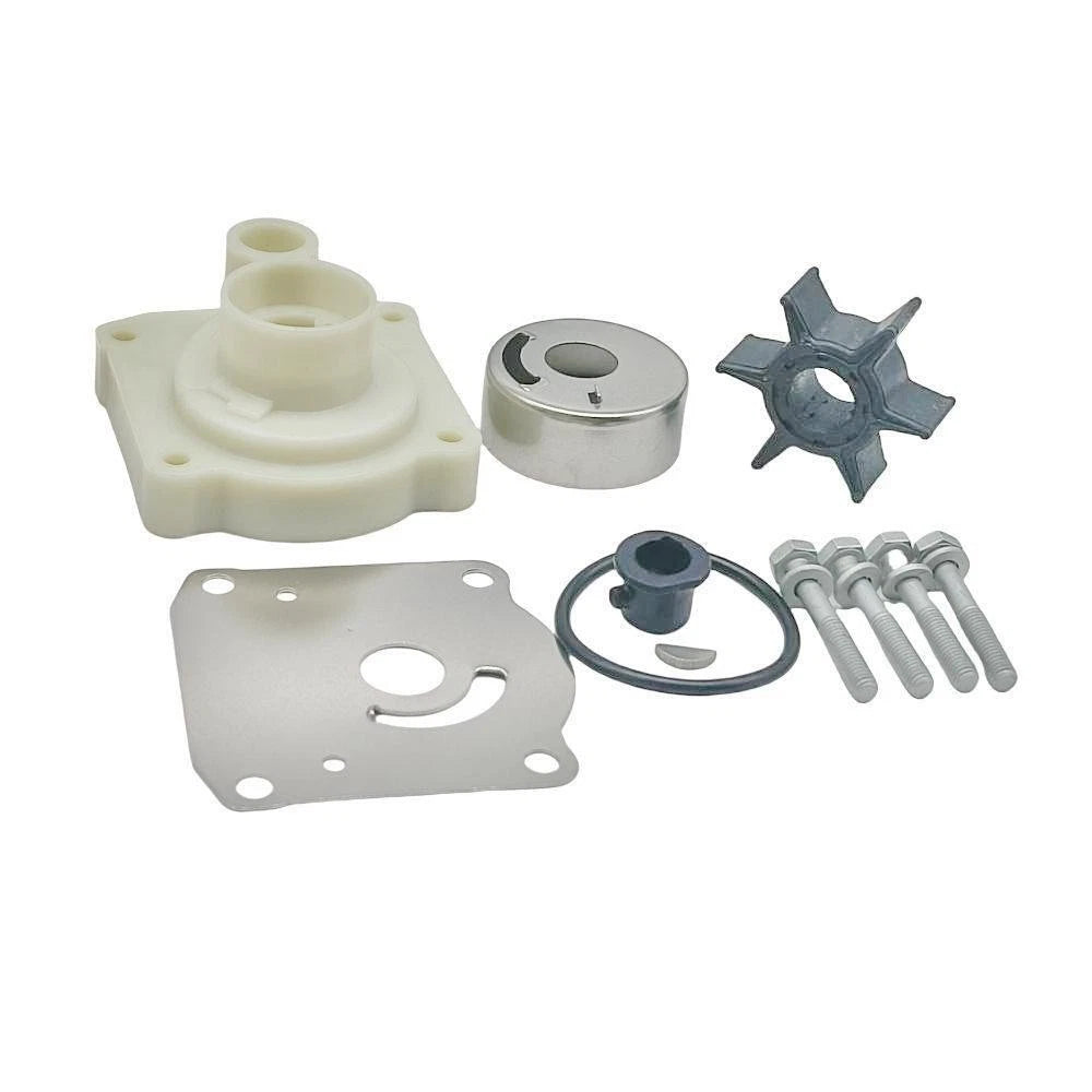 Water Pump Impeller Kit with Thermostat for Yamaha Outboard 20-25 HP