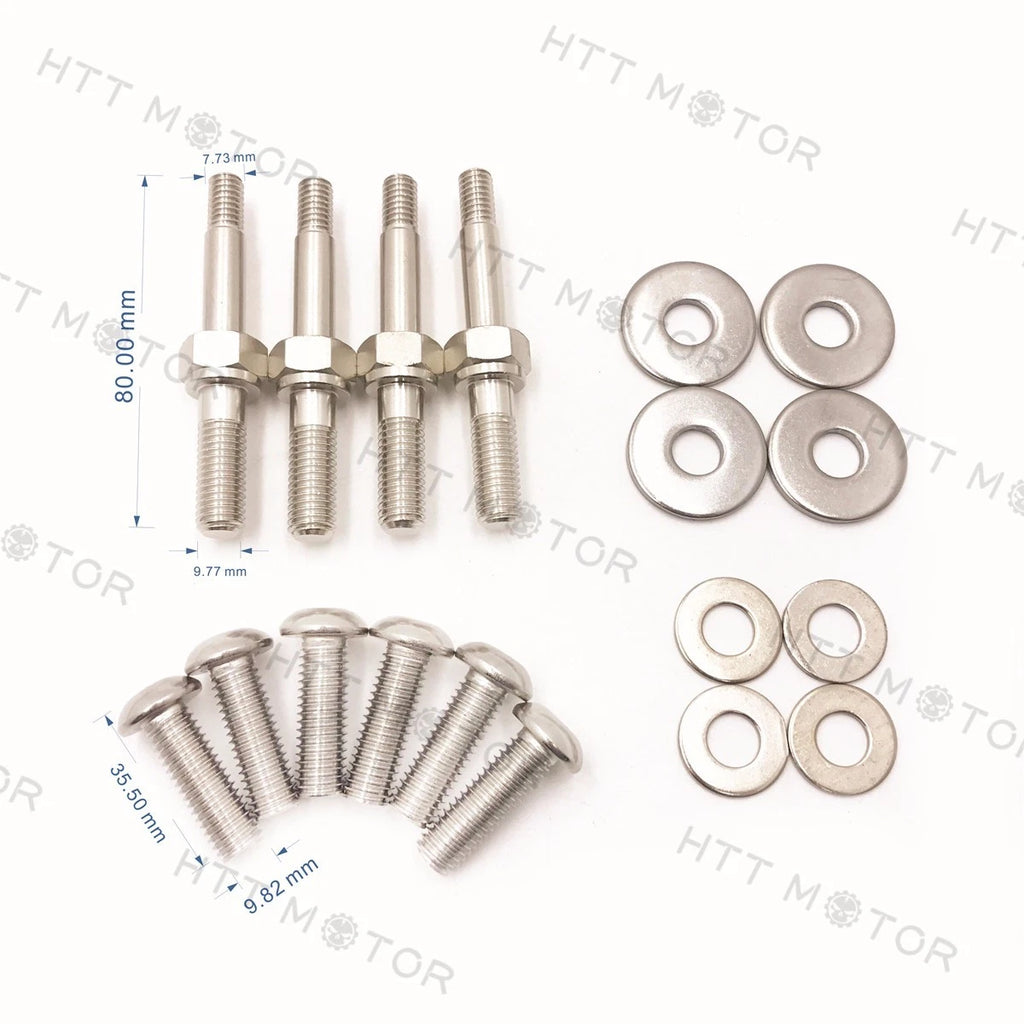 Backrest Mount Kit for Harley FLSTC Heritage Softail Classic (2003–2016)
