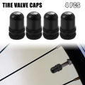 4Pcs Universal Bicycle Valve Caps American Type Tire Dust Covers