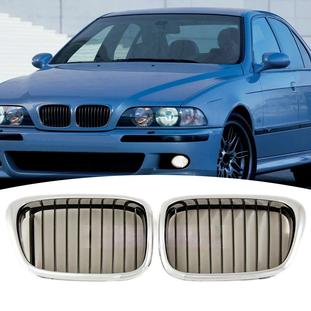 Chrome Black Grille for BMW E39 (1997–2003)