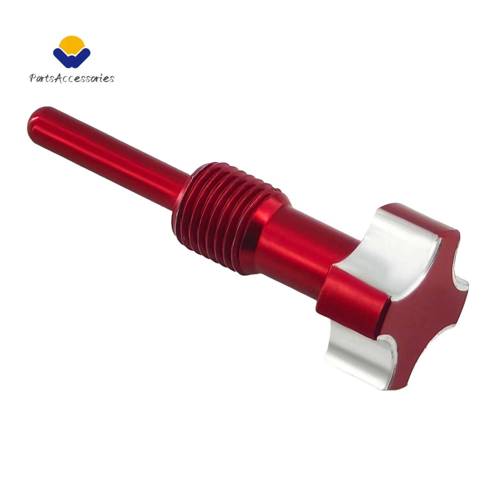 Idle Speed Adjustment Screw for Yamaha YBR 125 (2005–2018) VM22 Red