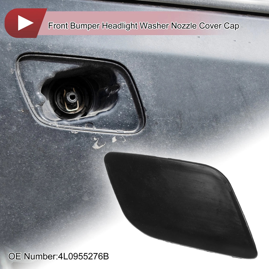 Front Right Washer Nozzle Cover Cap for Audi Q7 (2007–2009) Unpainted