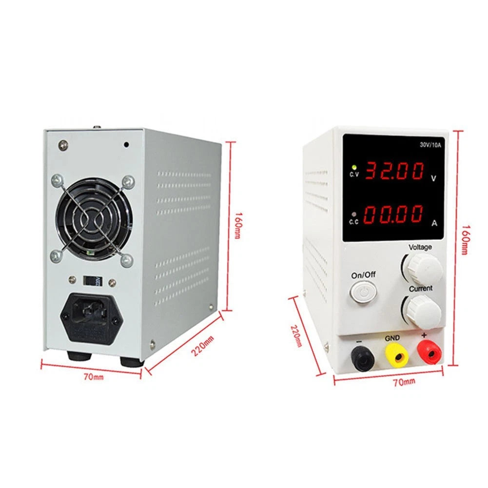 DC Power Supply K3010D 30V 10A Adjustable Output with Safety Protections