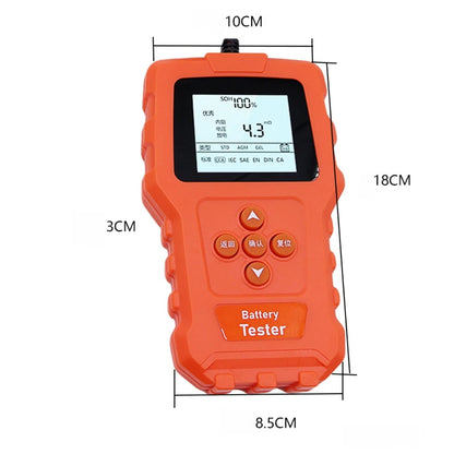 12V 24V Vehicle Battery Tester with Voltage Capacity Detection